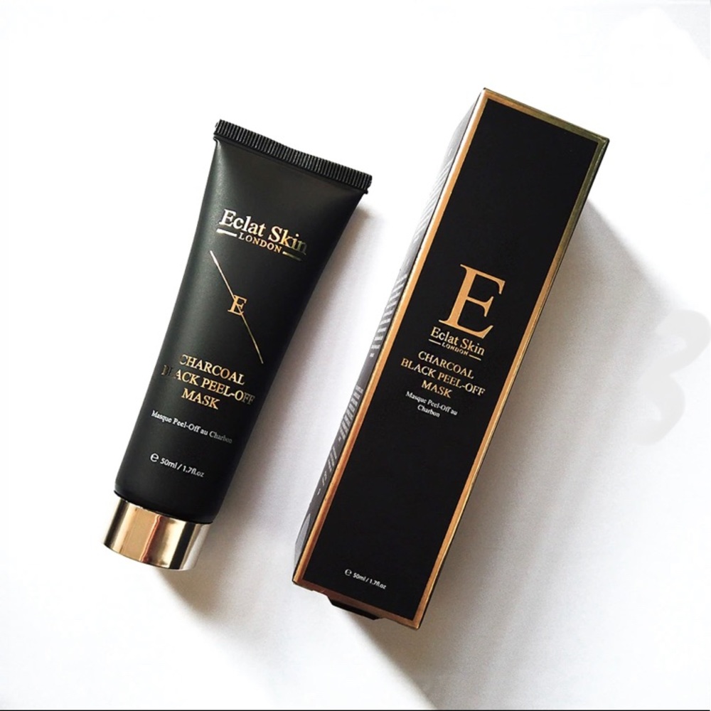 NEW Eclat Skin London Charcoal Black Peel-Off Mask (50ml)